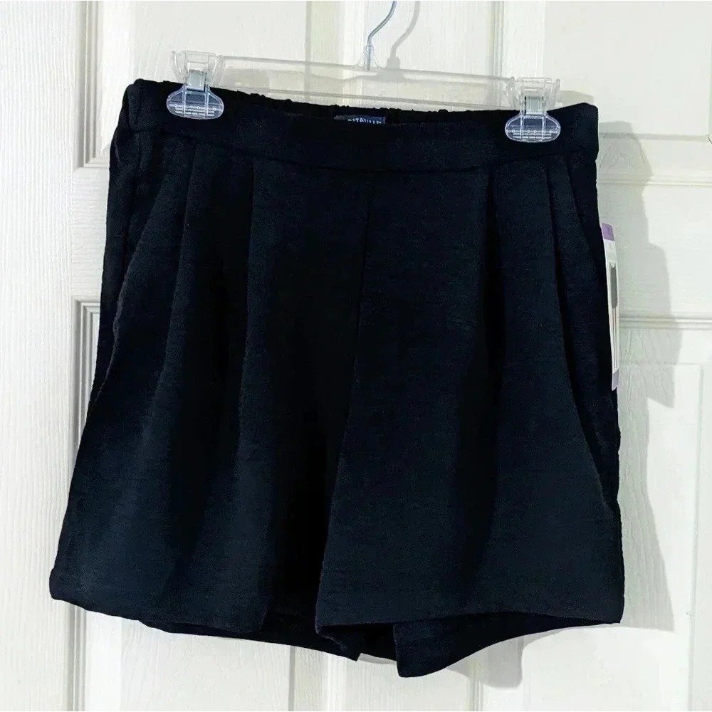 Margaritaville Women's Casual Crinkle Pull On Black Shorts Sz.‎ XS NWT - Picture 7 of 9